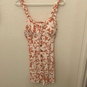 Floral Button-Down Dress